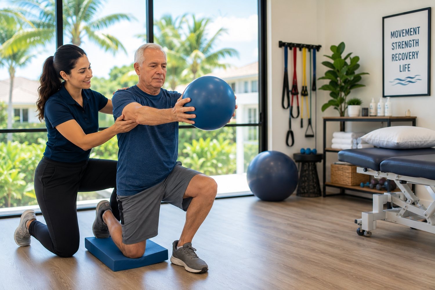 A Rehoboth clinician discussing a personalised care plan with a patient